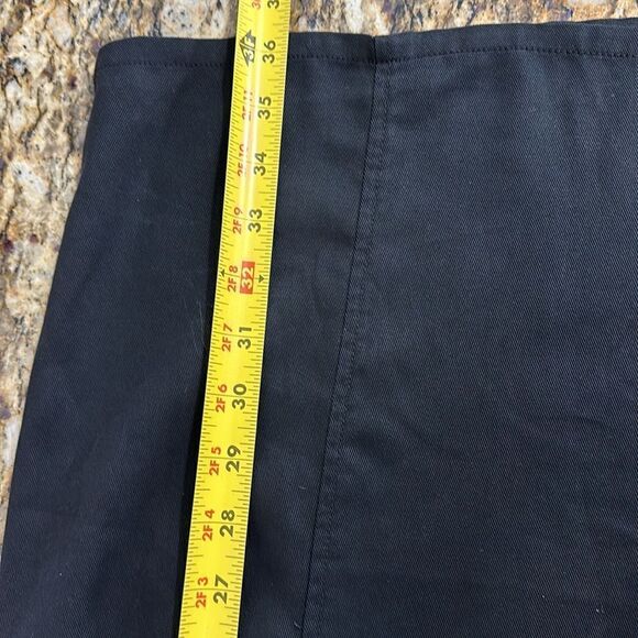 Bohme Black Roll Tab Sleeve Elastic Waist Utility Dress Size S - Picture 10 of 10